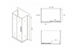 Abber Schwarzer Diamant AG30120BH-S90B-S90B Душевой уголок, 120x90x195