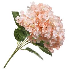Цветок искусственный декоративный Гортензия, 45 см, пудровый, Y4-5507