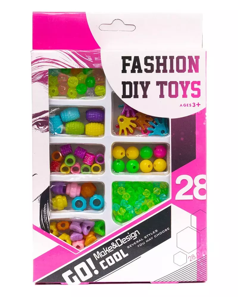 Набор бусин для создания украшений " Fashion Diy Toys "