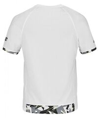 Футболка теннисная Babolat Aero Crew Neck Tee - white/white