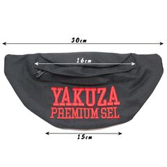 Сумка поясная черная Yakuza Premium 3575