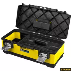 STAYER METALPro, 584 х 289 х 222 мм, (23?), Металлический ящик для инструментов, Professional (2-38011-21.5)