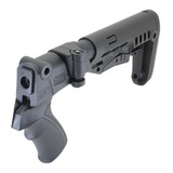 Пластиковый приклад Бекас, DLG Tactical налево