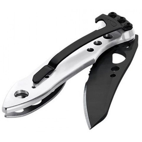 Нож перочинный Leatherman Skeletool Kbx серебристый/чёрный (832619)