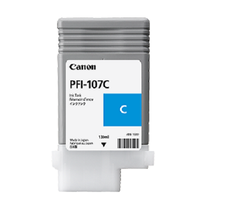 Картридж Canon PFI-107C cyan (голубой) для Canon iPF660, iPF680, iPF685, iPF770, iPF780, iPF785