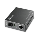 Медиаконвертер TP-LINK MC111CS 10/100 Мбит/с RJ45 - 100 Мбит/с разъём SC (одномодовый оптоволоконный кабель), полнодуплексный,Tx:1550нм, Rx:1310нм, до 20км, переключающийся адаптер питания, возможность установки в шасси TL-MC1400 (030414)