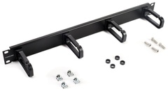 Держатель для проводов CommScope HCM-19-SS-1U черный