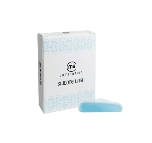 Набор силиконовых бигуди для завивки ресниц, голубые My Lamination (Silicone Lash Blue) (MIX)