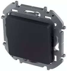 INSPIRIA Кнопка 1-кл. антрацит 673693