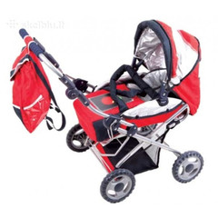 Gulliver Коляска с сумочкой для куклы со светящимся логотипом (756)