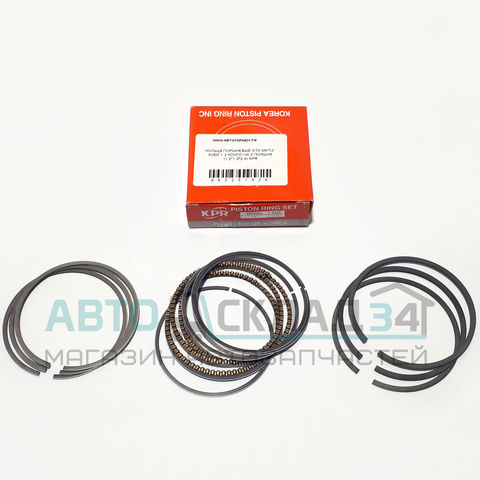 КОЛЬЦА ПОРШНЕВЫЕ STD MATIZ, AVEO 1,2 КОМПЛ НА 3 ПОРШНЯ (1,2*1,2*2,4) KPR