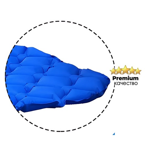 Картинка коврик надувной Skully WQ-mat-190x58x6 blue - 7