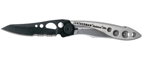 Нож перочинный Leatherman Skeletool Kbx серебристый/чёрный (832619)