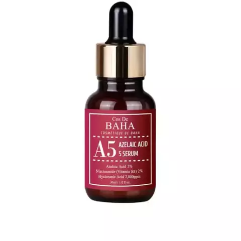 Противовоспалительная сыворотка с азелаиновой кислотой Cos De Baha A5 Azlaic Acid 5% Serum (30 мл)