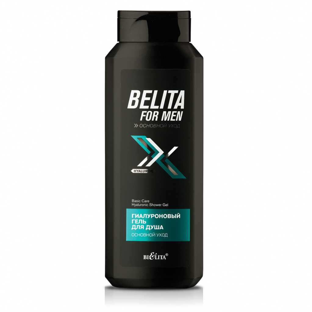 Белита For Men Гель для душа Гиалуроновый Основной уход 400мл