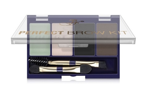 Ffleur Тени EB 07 для век и бровей PERFECT BROW KIT тон 1- 3