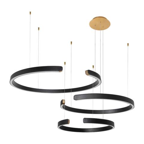 Подвесной светильник Loft It Ring 10025/3 Black