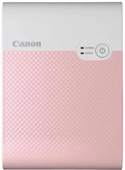 Компактный фотопринтер Canon SELPHY SQUARE QX10 розовый