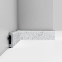 Плинтус напольный Decomaster D234-1619 58х16х2400мм