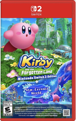 Kirby and the Forgotten Land + Star-Crossed World (key-card для Nintendo Switch 2, полностью на английском языке)