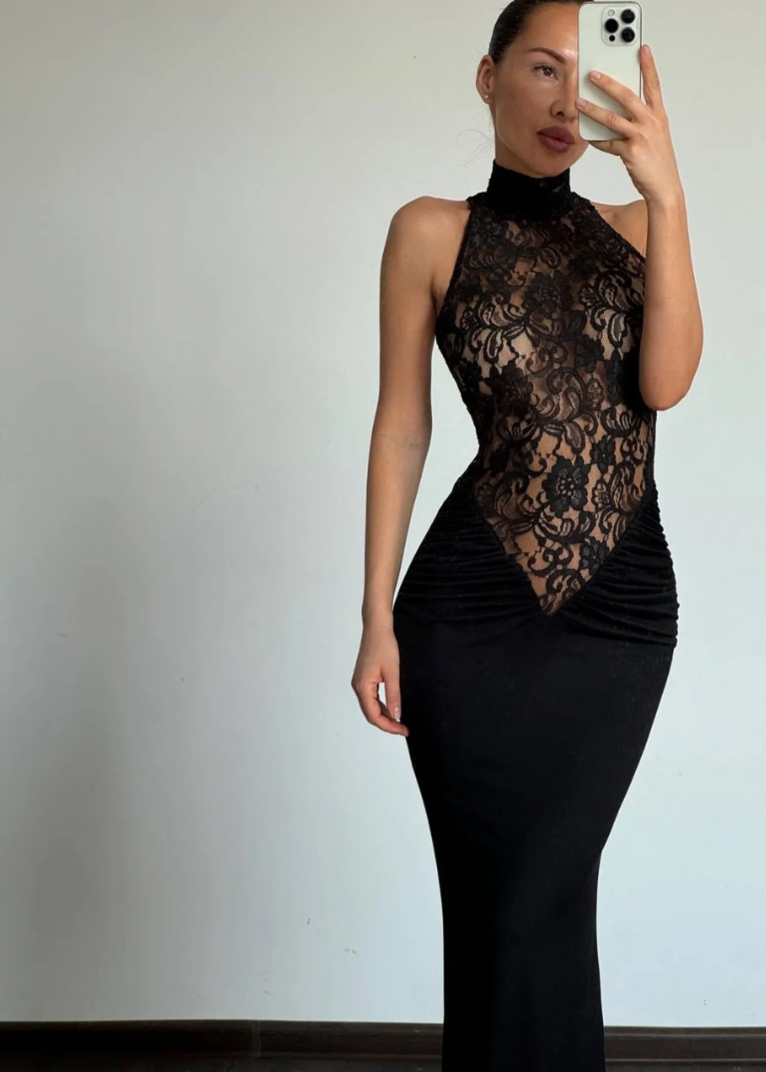 Платье "Огнеопасно", Черное