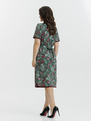 4728 Халат на пуговицах