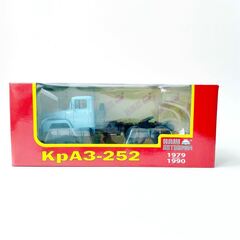 KRAZ-252 truck tractor 1979-1990 yellow 1:43 Nash Avtoprom