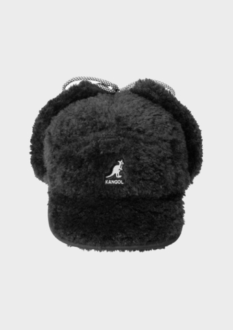 Шапка KANGOL Faux Shearling Utility Flap Cap