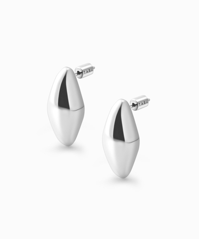 Серьги ROMB silver