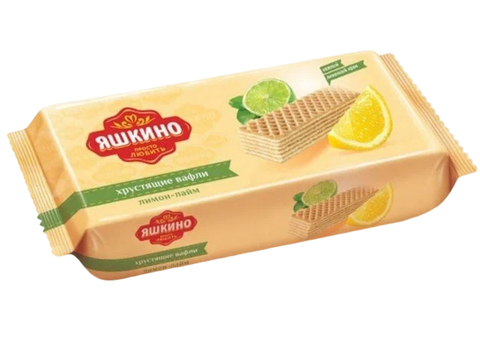 Вафли Яшкино Лимон Лайм 300г, шт