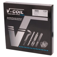 Набор для восстановления резьбы VC85 М6-М10 87пр V-Coil Volkel 04085