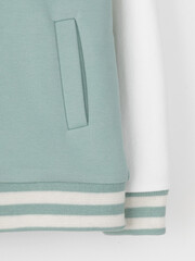 жакет  для девочки  КР 302675-1/голубой прибой