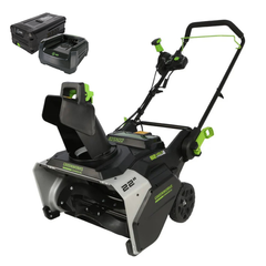 Снегоуборщик Greenworks 82SN22K5 82V (56 см) аккумуляторный, c АКБ 5 А/ч и ЗУ