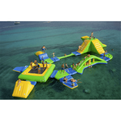 Коммерческий аквапарк на воде «Водная бухта» 24,5×17×3 м