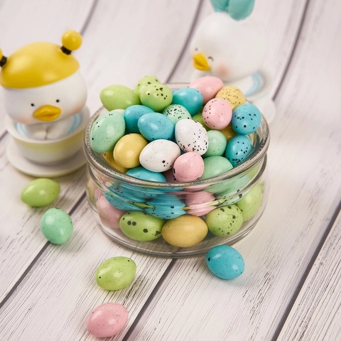 Драже шоколадное «Яички разноцветные» 500 гр