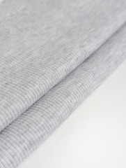 Светло-серый меланж Кашкорсе к футеру 2-х нитке петле