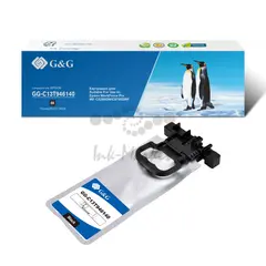 Картридж струйный G&G GG-C13T946140 T9461 черный (180мл) для Epson WorkForce Pro WF-C5290DW/C5790DW