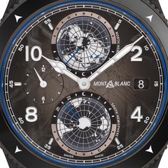 Montblanc 1858 Geosphere CARBO₂ 0 Oxygen Limited Edition - 1969 экземпляров
