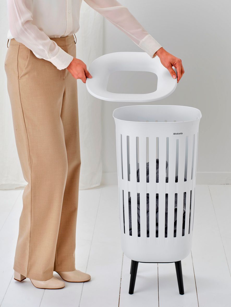 Корзина для белья Collect-It Hi (55 л), Белый, арт. 244766 - фото 5