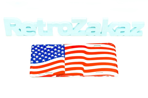Табличка номерного знака Флаг США
