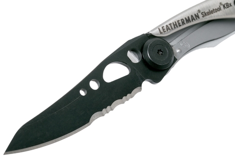 Нож перочинный Leatherman Skeletool Kbx серебристый/чёрный (832619)