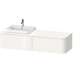 Duravit Happy D.2 Plus Тумба подвесная  354x1600x550мм 2 ящика, SX, цвет: белый глянцевый HP4934L2222 фото