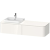 Duravit Happy D.2 Plus Тумба подвесная  354x1600x550мм 2 ящика, SX, цвет: белый глянцевый HP4934L2222