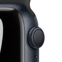 Смарт часы Apple Watch Nike Series  7 GPS, 45mm Midnight Aluminium Case with Anthracite/Black Nike Sport Band - Regular(MKNC3GK/A)