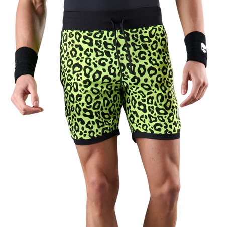 Теннисные шорты Hydrogen Panther Tech Shorts - fluo yellow