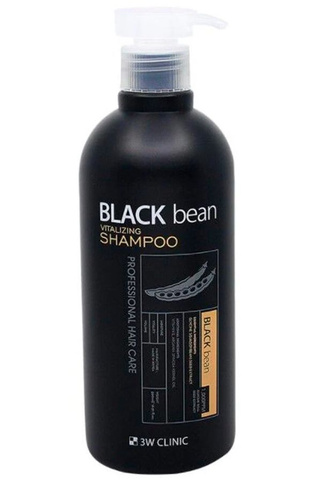 3W CLINIC Black Bean Шампунь для волос восстанавливающий с экстрактом черной фасоли Black Bean Vitalizing Shampoo