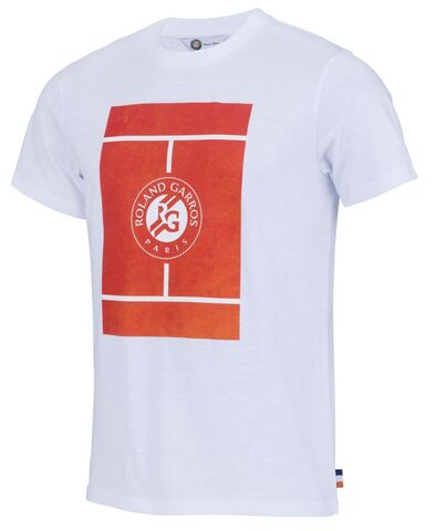Теннисная футболка Roland Garros Court 2024 T-Shirt - white