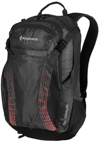 Картинка рюкзак городской Kingcamp Speed 25 чёрный - 1
