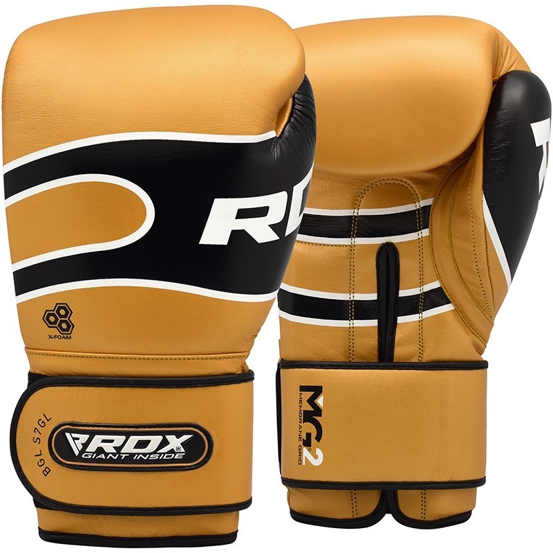 Перчатки Перчатки для бокса RDX Boxing Gloves Pro S7 Brown 1.jpg