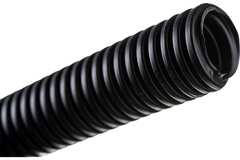 Труба 15-1050 автомобильная гофрированная 9,8 мм 50 м разрезная REXANT